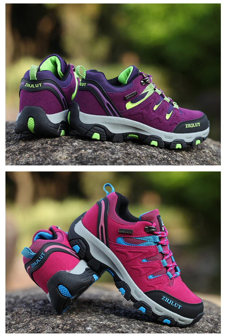 Stivali Da Trekking Da Montagna Per Uomo E Donna Scarpe Passeggio Resistenti All Usura Scarpe Da Arrampicata Estiva