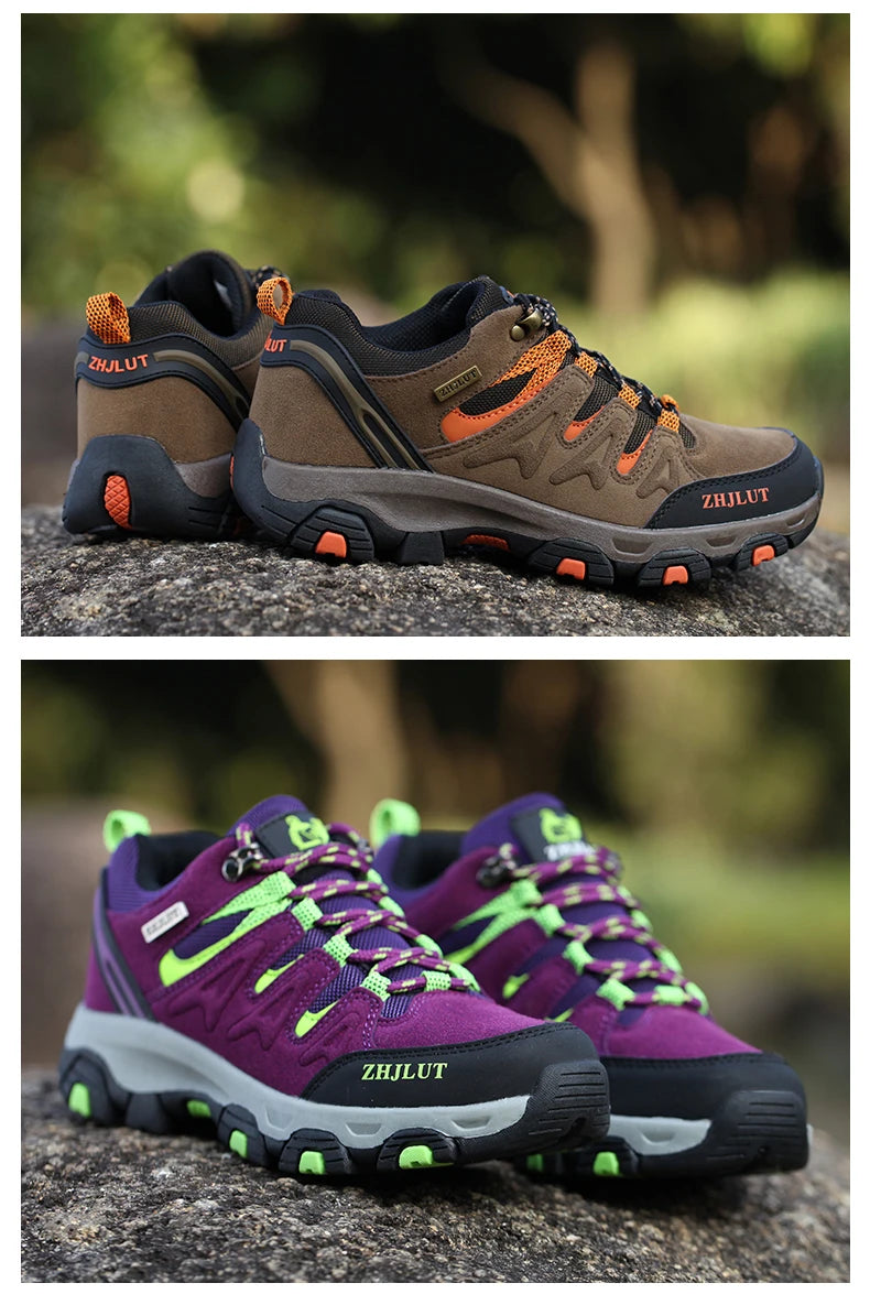Stivali Da Trekking Da Montagna Per Uomo E Donna Scarpe Passeggio Resistenti All Usura Scarpe Da Arrampicata Estiva
