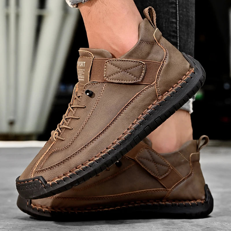 Scarpe Casual Da Uomo Fatte A Mano Basse Alla Moda Comode Per Tutte Le Stagioni Taglie Grandi Calzature Maschili