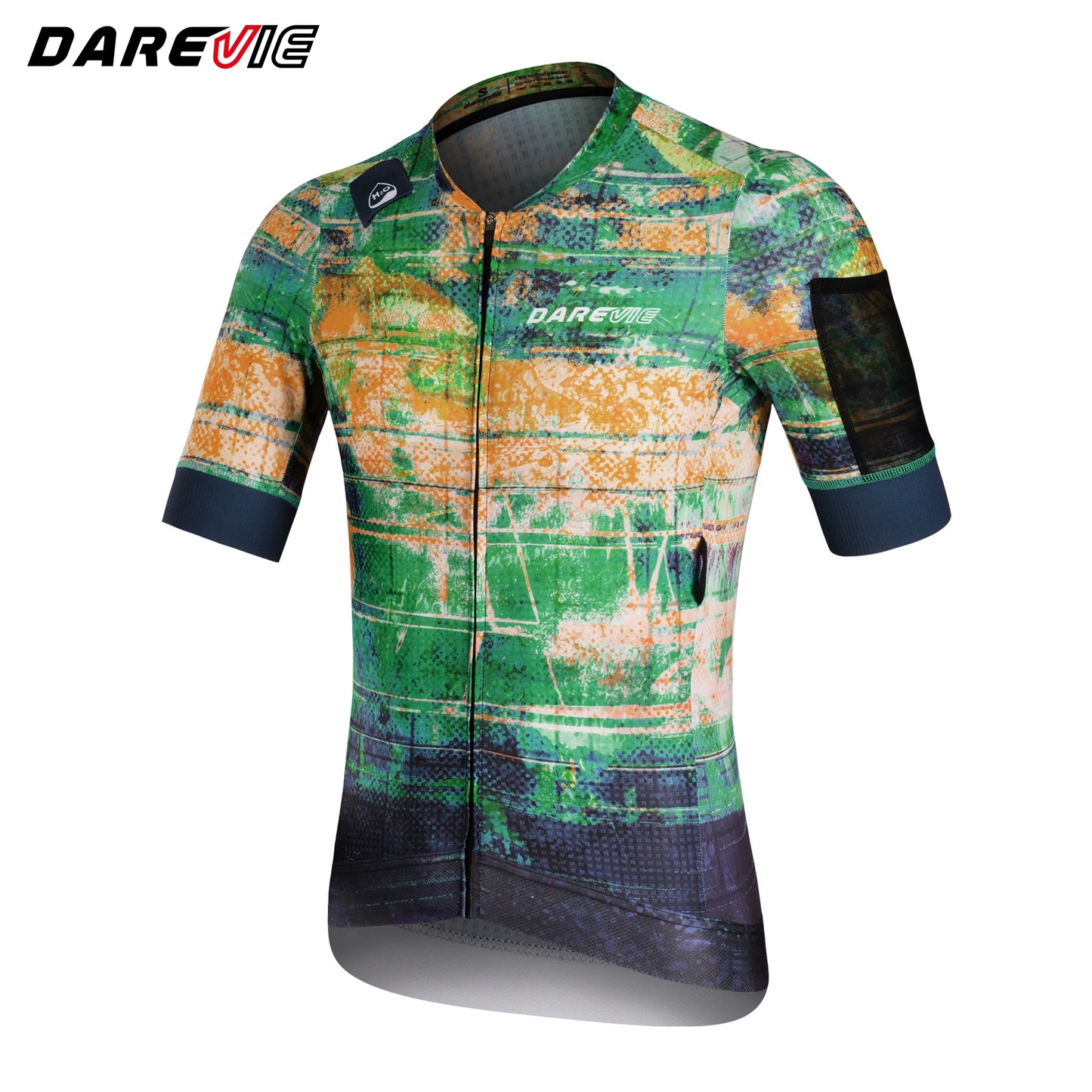 Maglia Ciclismo Uomo Quick Dry Antiscivolo Professionale Traspirante Con Tasche Idratazione