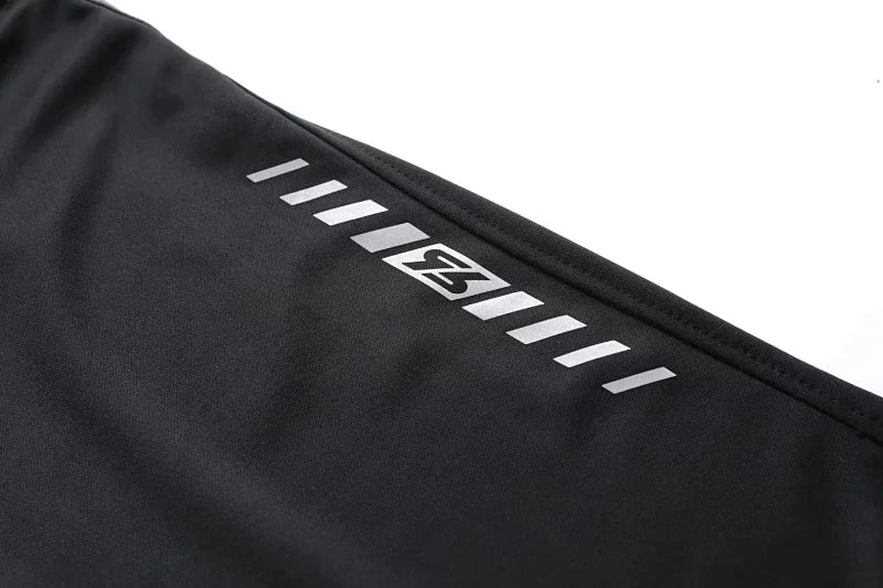 Pantaloni Sportivi Da Uomo Con Tasche Con Cerniera Per Corsa Allenamento Calcio Fitness In Poliestere Modello A102