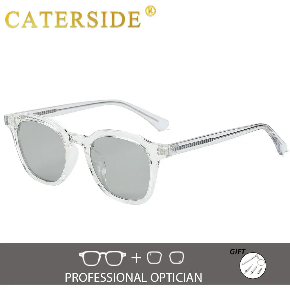 Caterside Occhiali Da Sole Polarizzati Per Uomo Lenti Quadrate UV400 All Aperto Leggeri E Confortevoli