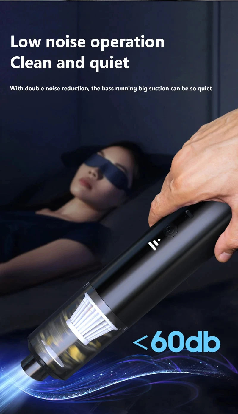 Aspirapolvere Portatile Senza Fili 2 In 1 Potente E Intelligente Per Auto E Casa Pulizia Domestica Versatile