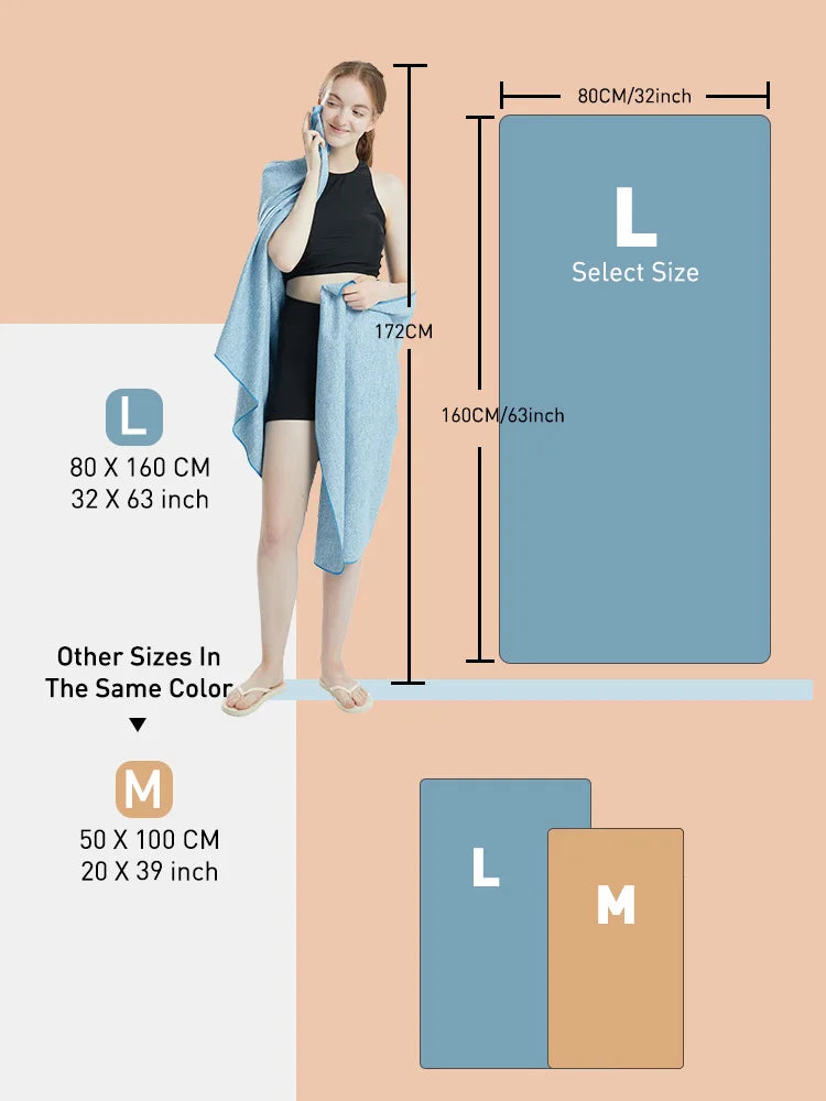 Asciugamano Palestra Microfibra Ad Asciugatura Rapida Con Ioni Argento Assorbente Per Allenamento Intensivo