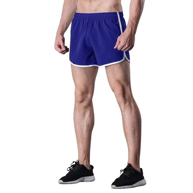 Pantaloncini da Bagno da Uomo Estivi in Microfibra Nylon Spandex Traspiranti Vita Bassa Marca Chyxingye