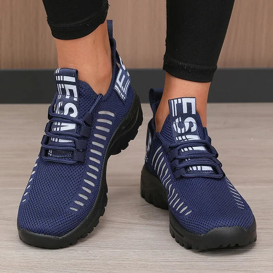 Scarpe Da Corsa In Mesh Traspiranti 2025 Per Donne Leggere Con Suola Imbottita Per Allenamento All Aperto E Palestra