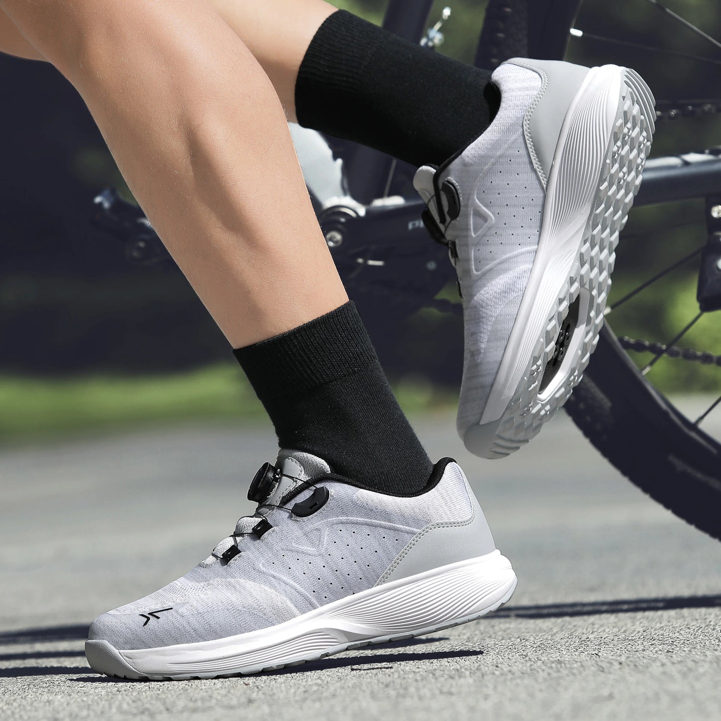 Scarpe MTB Da Uomo E Donna Ciclismo Traspiranti Antiscivolo Impermeabili Per Tempo Libero Escursionismo