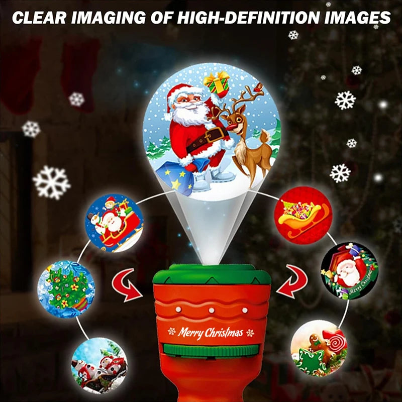 Torcia A Proiezione Proiettore Slide Story Machine Giocattolo Buonanotte Lampada Lampeggiante Per Bambini Regalo Di Natale
