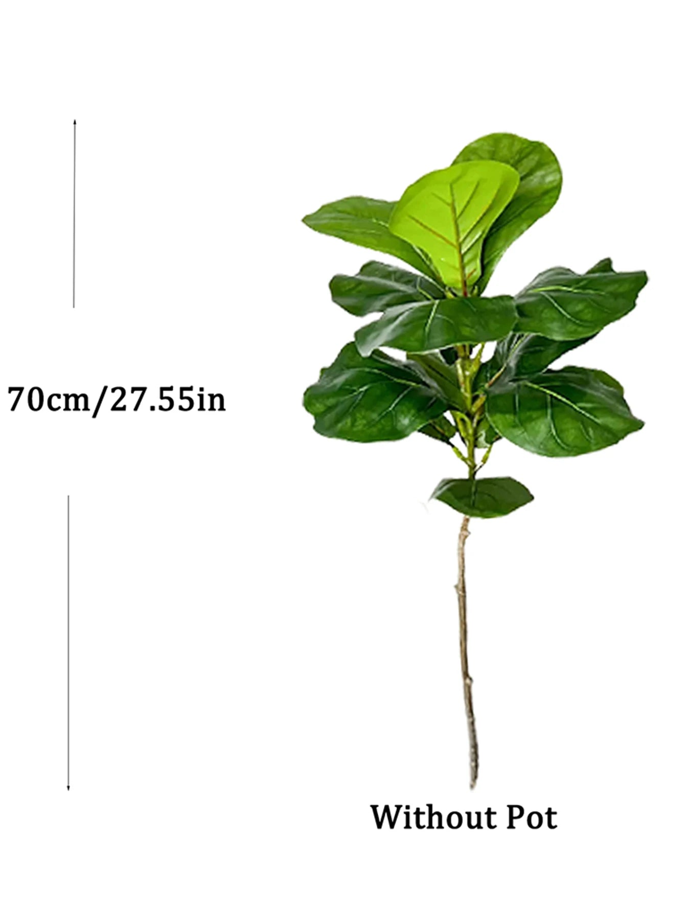 Kmitang Albero Artificiale Ficus Grande 70 135 Centimetri Realistica Interni Ed Esterni Decorazione Per Giardini Uffici