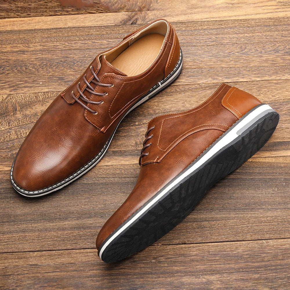 Mocassino In Pelle Da Uomo Moda Comoda Scarpe Casual Da Uomo Di Marca 2024 Eleganti E Confortevoli