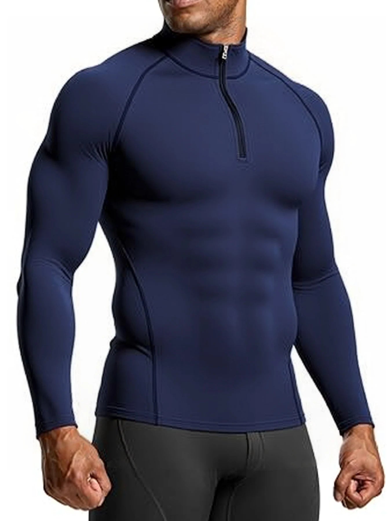Uomini Abbigliamento Sportivo Fitness Camicie Palestra Ad Asciugatura Rapida Traspirante Lunghe Per Allenamento Autunno