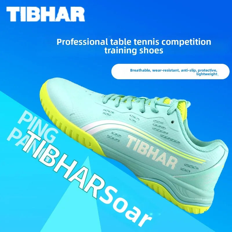 Scarpe da Ping Pong Tibhar per Uomo e Donna Sportive Professionali Antiscivolo Traspiranti