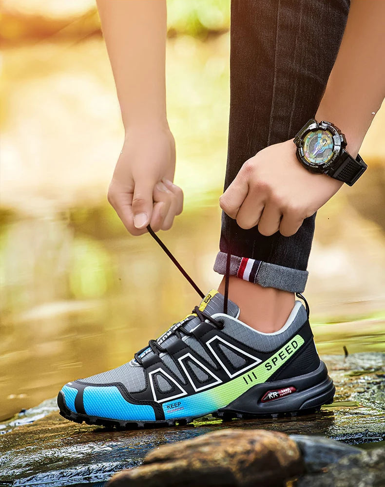 Scarpe Da Trekking Impermeabili Da Uomo Per Esterno Campeggio Scarpe Da Ginnastica Per Montagna Arrampicata
