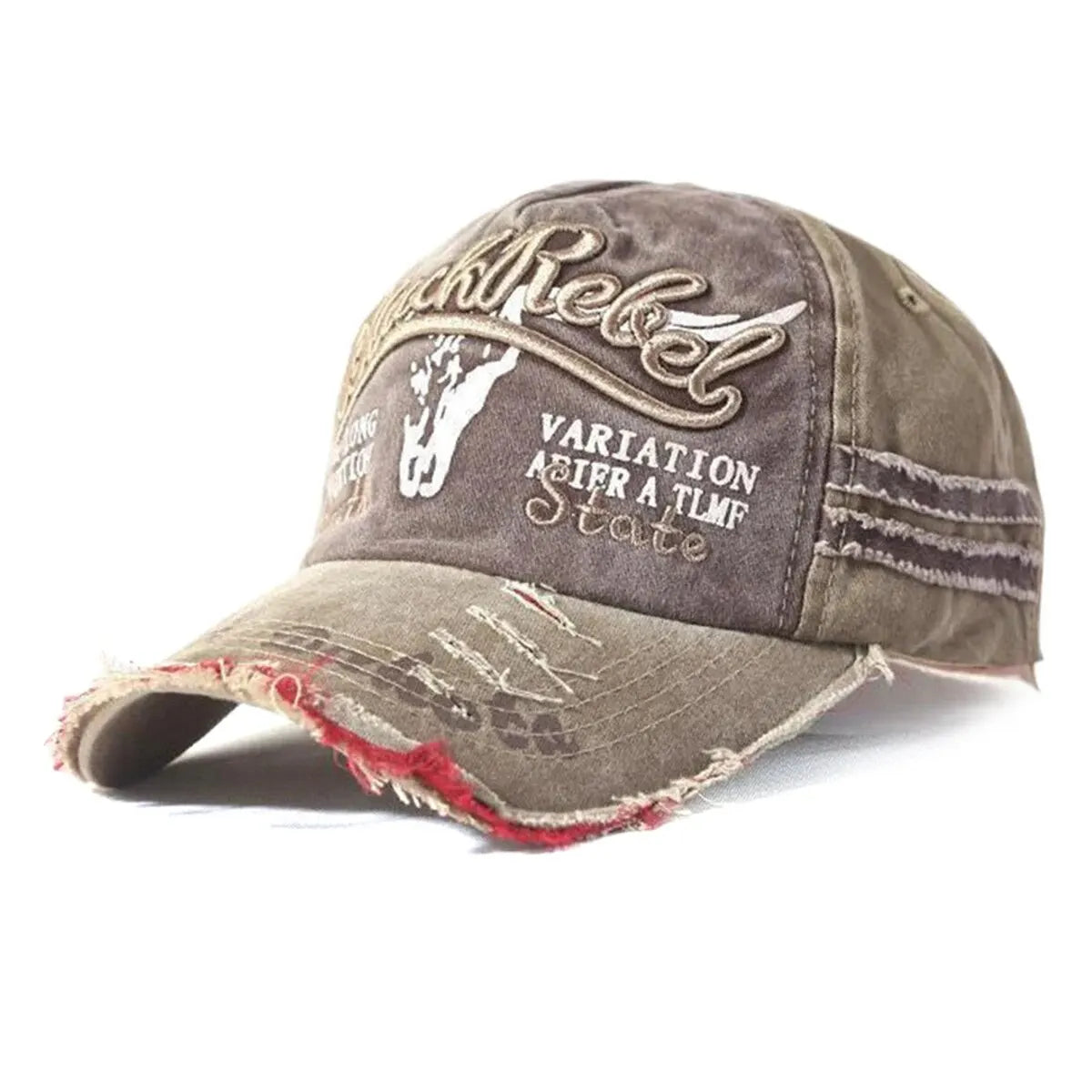 Berretto Da Baseball In Cotone Con Rete Snapback Protezione Solare Unisex Hip Hop Casual Outdoor