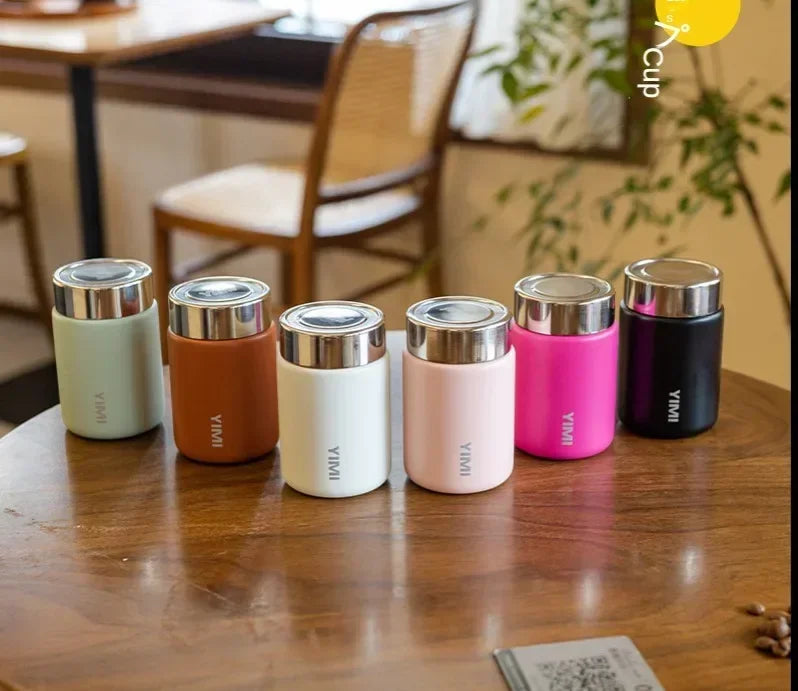 Bottiglia Termica Mini 230 Ml Acciaio Inox 316 Con Isolamento A Vuoto Portatile Per Viaggiare Caffè E Tè Caldi O Freddi