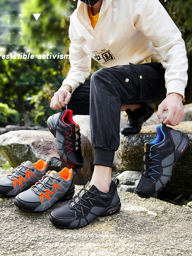 Scarpe Da Trekking Da Uomo Antiscivolo In Rete Traspirante Per Tutti I Terreni Esterni Impermeabili