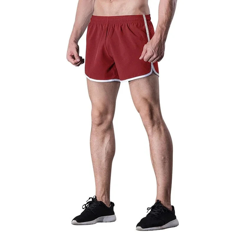 Pantaloncini da Bagno da Uomo Estivi in Microfibra Nylon Spandex Traspiranti Vita Bassa Marca Chyxingye