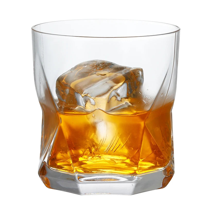 Bicchieri Da Whisky Ecologici E Durevoli Cocktailgeek Forma Rotonda In Vetro Trasparente Per Appassionati Di Whisky
