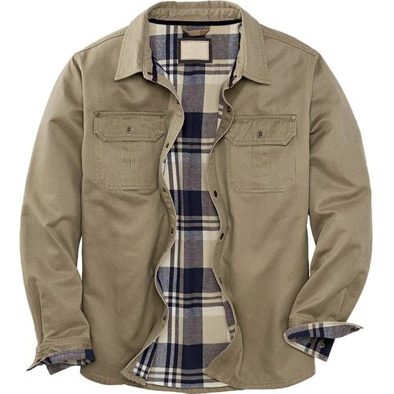 Primavera Nuova Giacca Da Lavoro Uomo Multitasche Con Cappuccio Stile Moto Maniche Lunghe Sottile Con Risvolto