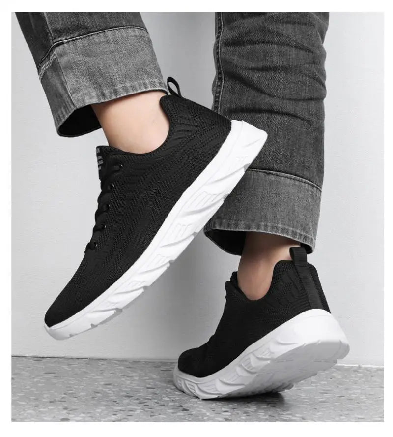Sneakers Uomo Primavera Autunno Scarpe Da Passeggio Traspiranti Per Esterni Suola Morbida Grandi Dimensioni