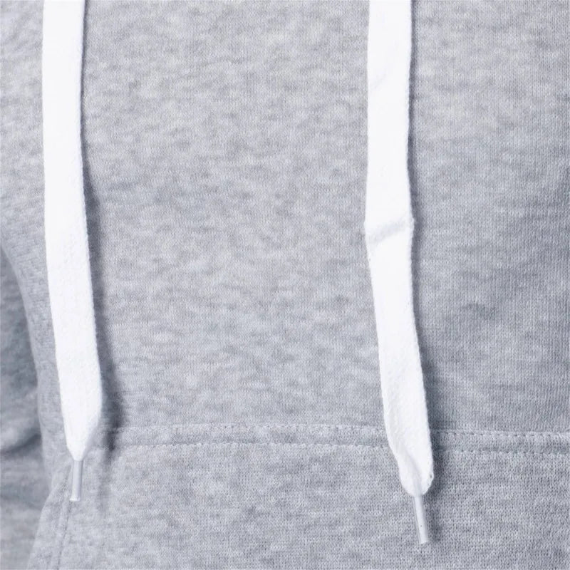 Felpa Con Cappuccio Da Uomo Leggera A Maniche Lunghe Streetwear Tinta Unita Con Coulisse