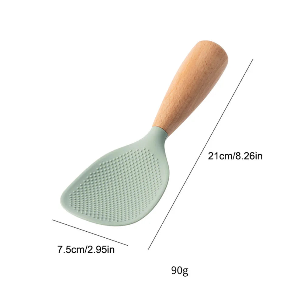 Cucchiaio Da Cucina In Silicone Antiaderente Antiscottatura Resistente Alle Alte Temperature Utensile Durevole