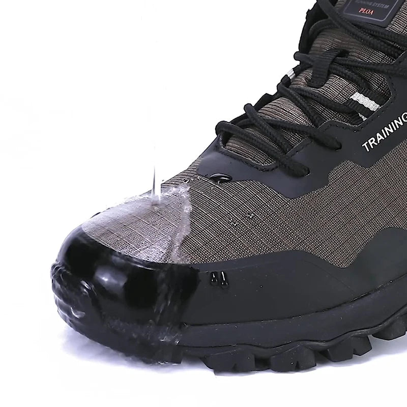 Baasploa Scarpe Da Trekking Uomo Impermeabili Antiscivolo Leggere Resistente All Usura Outdoor 2023 M7306