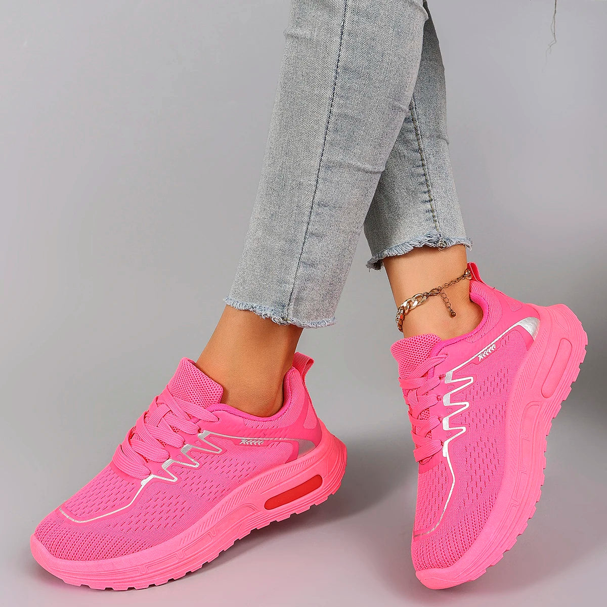 Scarpe Basse Da Donna In Mesh Traspirante Per Estate Scarpe Da Ginnastica Casual Spedizione Gratuita