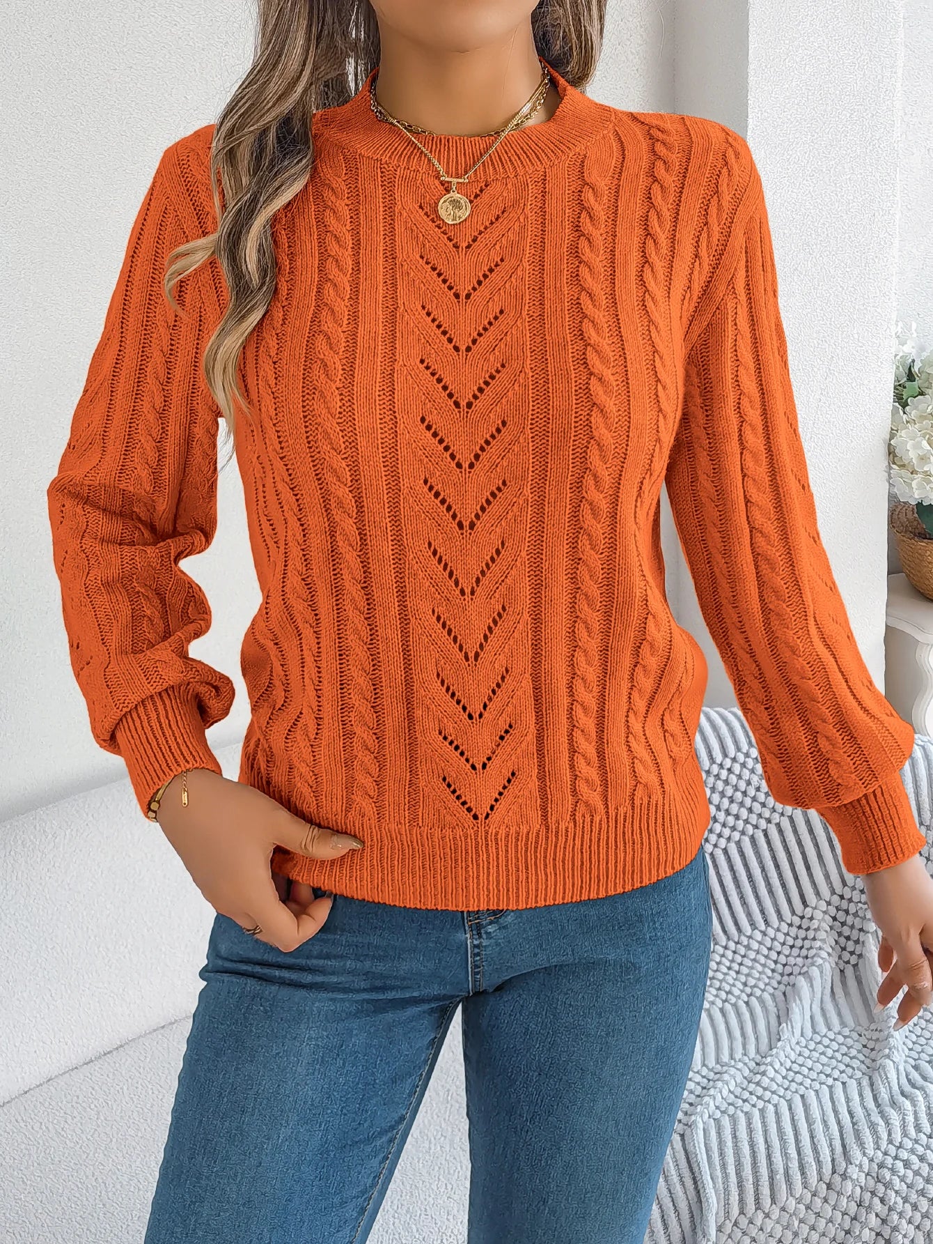 Maglione Unisex Autunno Inverno Collo a V Confortevole e Caldo Maniche Lunghe Versatile Stile