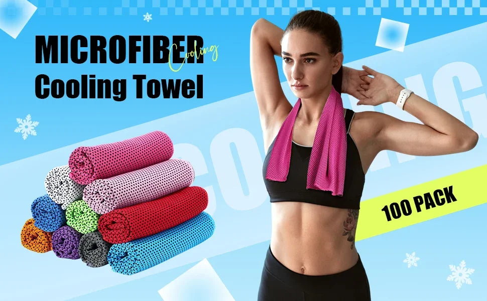 Asciugamano Microfibra Sportivo Ad Asciugatura Rapida Ultra Morbido Leggero Per Palestra Nuoto Yoga Viaggio
