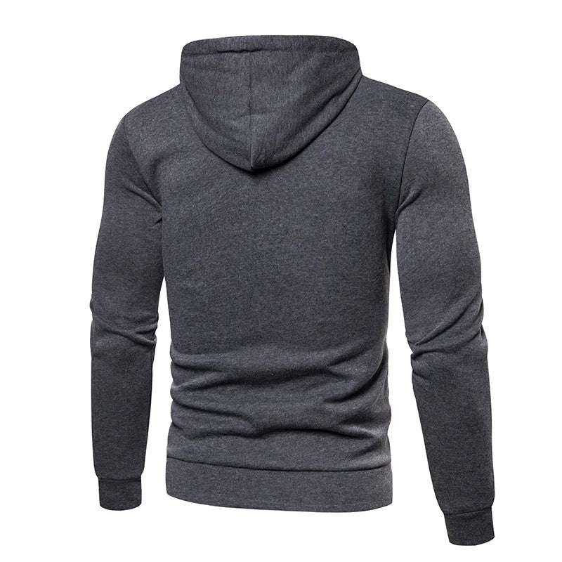 Tuta Da Uomo Set Abbigliamento Sportivo Con Cappuccio Cerniera Felpa Pantaloni Da Corsa Per Allenamento