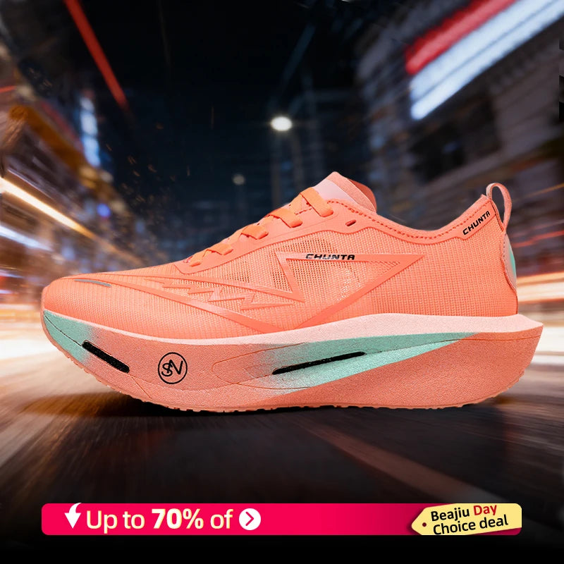 Scarpe Da Corsa 2026 Con Piastra In Carbonio Per Maratona Traspiranti Leggere Uomo Donna Sneakers Chunta