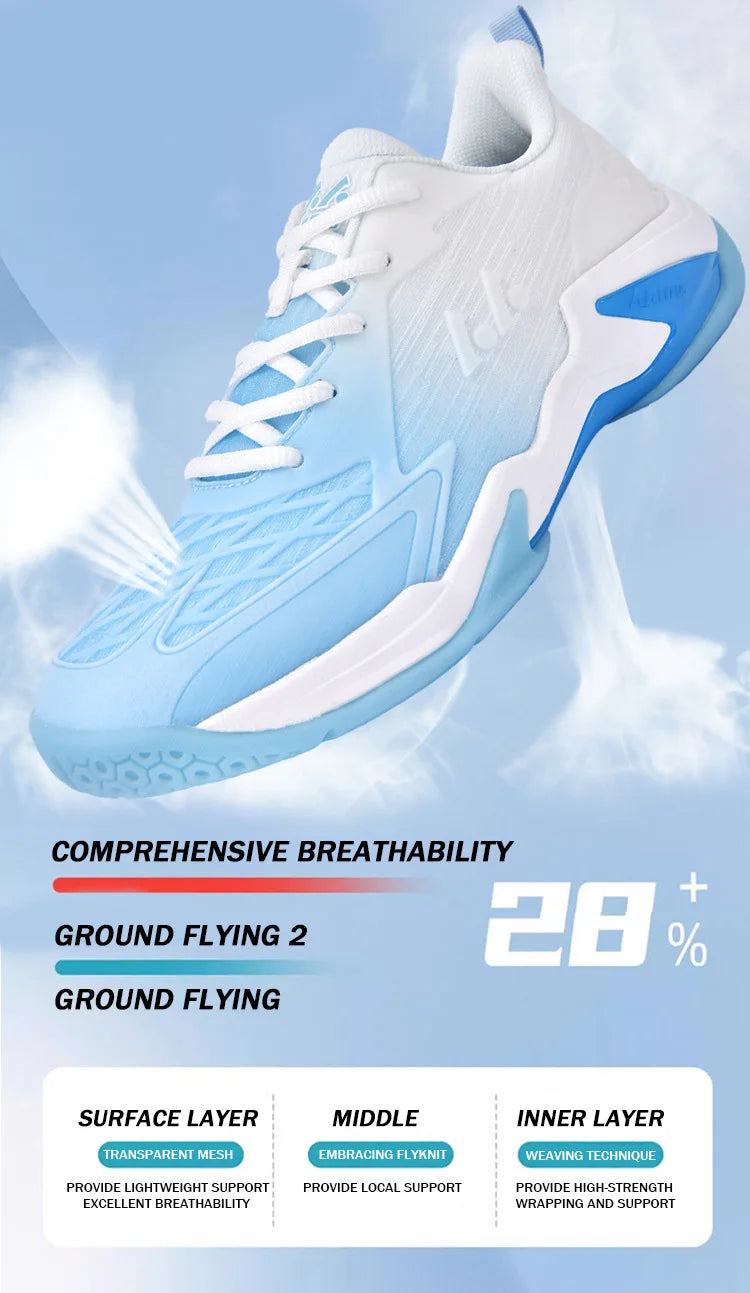 TaoBo 2026 Competizione Professionale Scarpe Multisport da Badminton Ping Pong Pallavolo Coppia L038