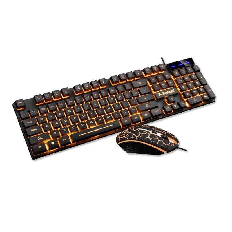 Set Tastiera E Mouse KM320 Retroilluminata Luminosa Da Gaming Impermeabile Bluetooth Per PC Laptop