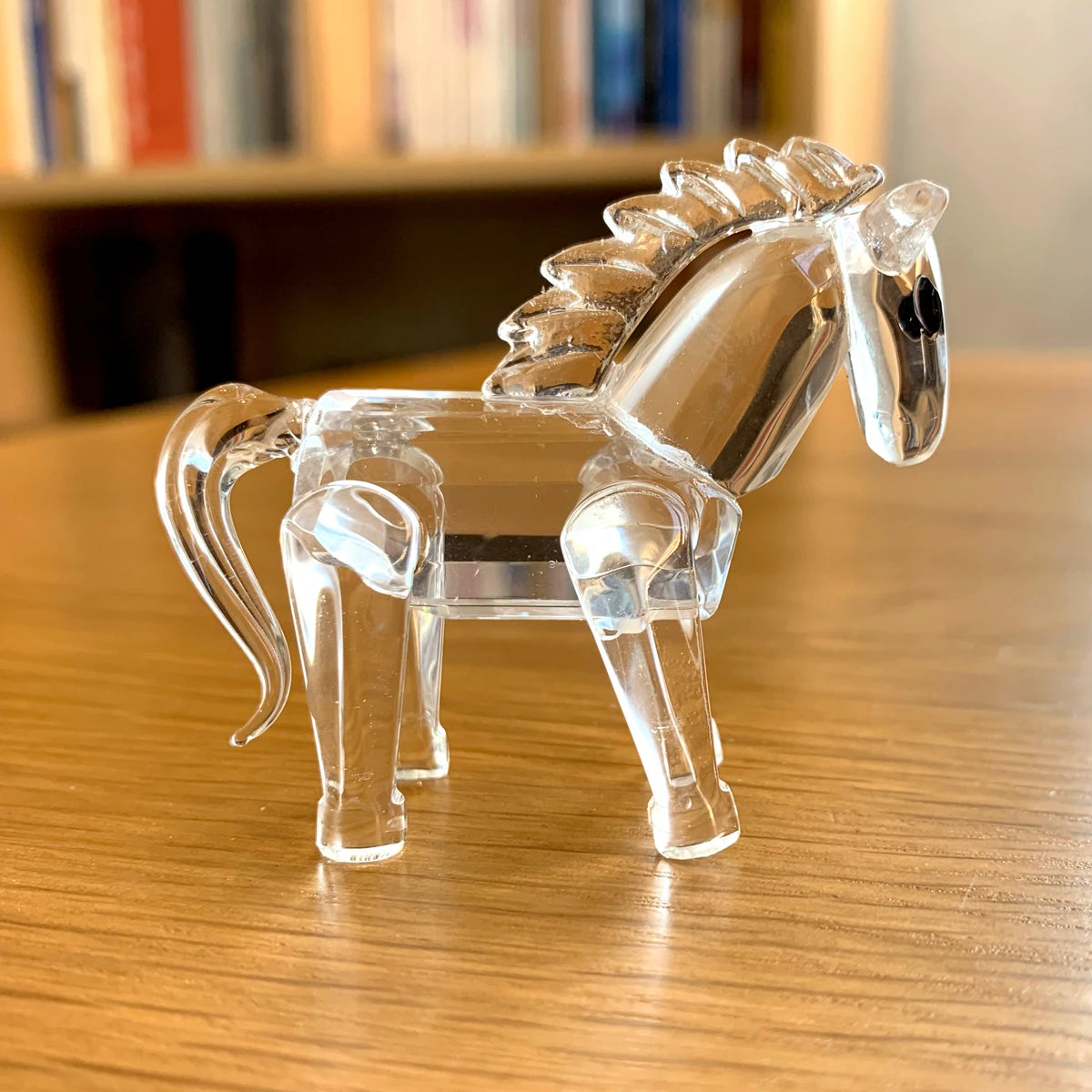 30 Cristallo Trasparente Figurine Animali Carini Scultura in Vetro Decorazioni Ornamento Tavolo Regalo Natale Bambini