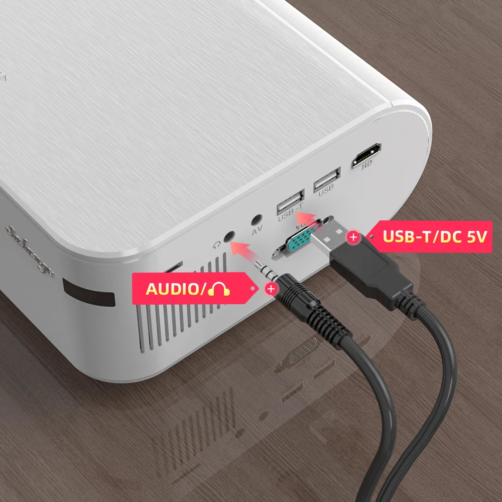 Salange Bar Sound PC Bluetooth USB Cablata Con Aux 3,5 Mm Per Proiettore Laptop Telefono Computer