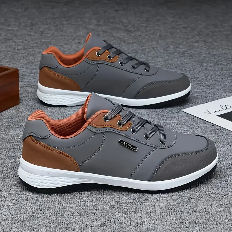 Scarpe Da Uomo Primavera Autunno Impermeabili In Pelle Per Passeggio E Tempo Libero Scarpe Da Ginnastica Antiscivolo