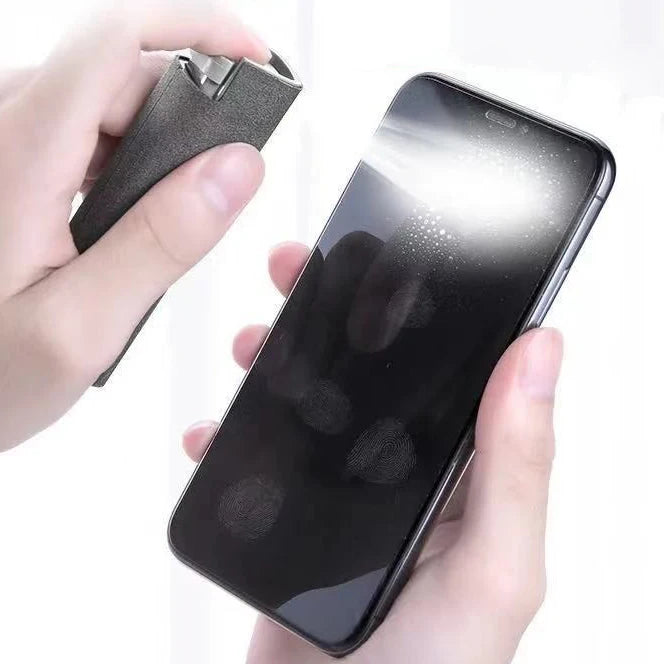 Detergente 2 In 1 Per Schermo Del Telefono Spray Portatile Con Panni In Microfibra Per Pulizia Touch Screen E Vetro