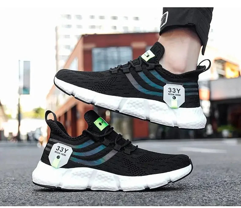 Scarpe sportive da uomo primavera e autunno scarpe da corsa Casual traspiranti scarpe da coppia da passeggio leggere scarpe da donna Spirit da uomo