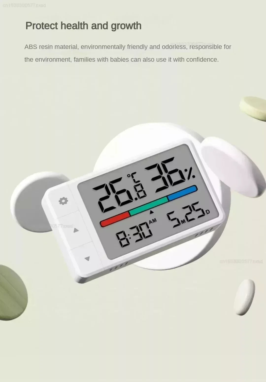 Termometro Igrometro Intelligente MiaoMiaoCe Orologio Multifunzione Con Display Digitale Stazione Meteo Per Casa