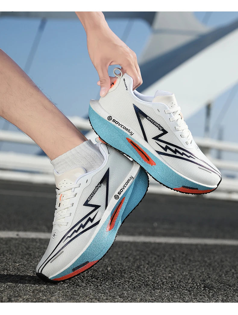 Scarpe Da Corsa 2026 Con Piastra In Carbonio Per Maratona, Sneakers Traspiranti E Leggere Uomo Donna, Antiscivolo