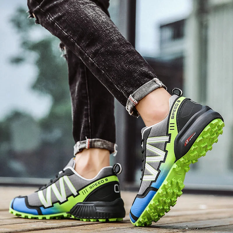 Scarpe Da Ginnastica Da Ciclismo Mountain Bike E Trekking Da Uomo Stile Classico Per Esterno All Aperto Traspiranti