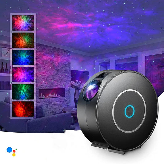 Proiettore Galaxy Con Telecomando Nebula LED Night Light Per Casa E Camera Da Letto Cielo Stellato RGB