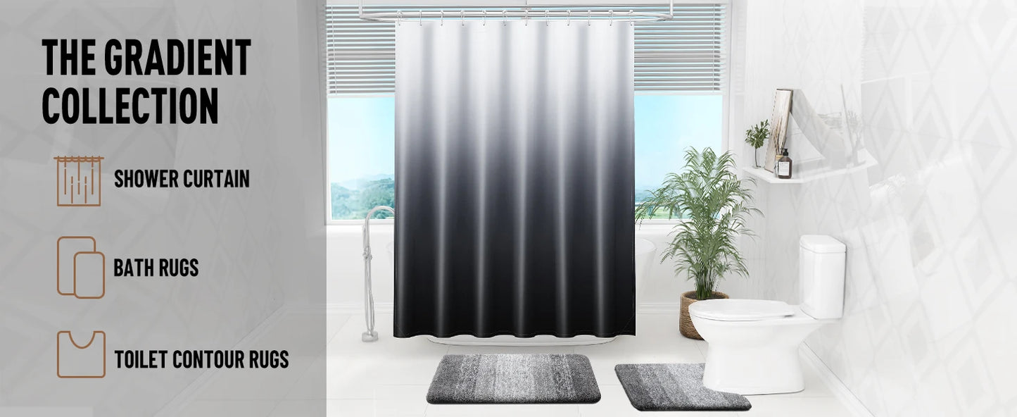 Kitinjoy Tappeto Da Bagno In Microfibra Assorbente Morbido Antiscivolo Shaggy Lavabile In Lavatrice