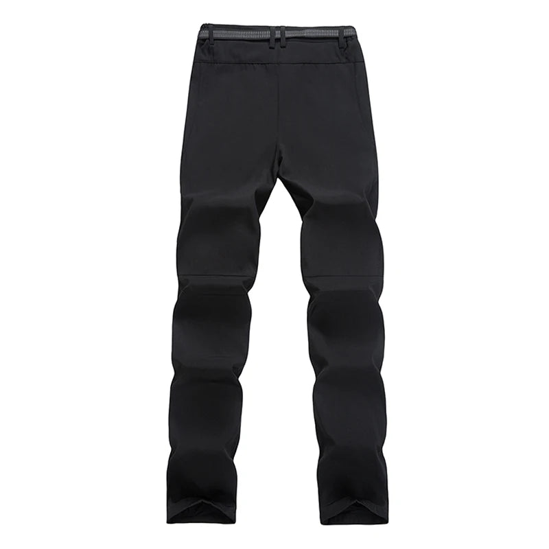 Pantaloni In Pile Invernali Da Donna Per Trekking Impermeabili Caldi Softshell All Aperto Antipioggia Antivento