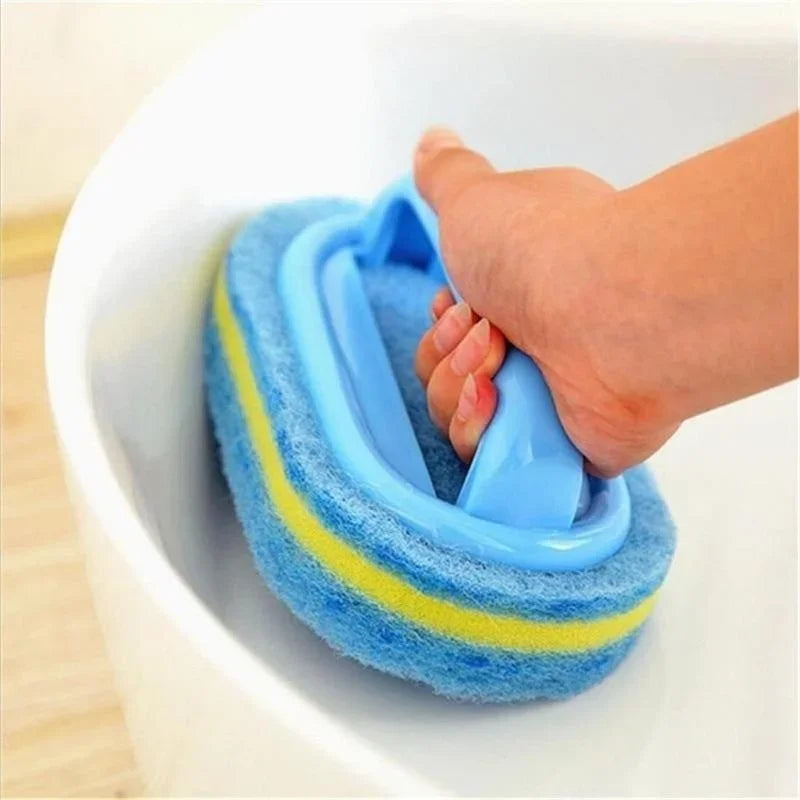 Spazzola Per Pulizia Con Manico In Spugna Per Piastrelle Vasca Da Bagno E Cucina Strumento Per La Pulizia Domestica