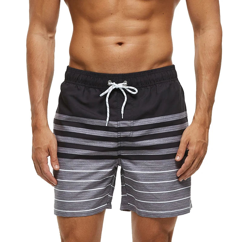 Datifer Pantaloncini Estivi Da Uomo Con Stampa Da Spiaggia Per Surf E Allenamento Fitness Con Tasche