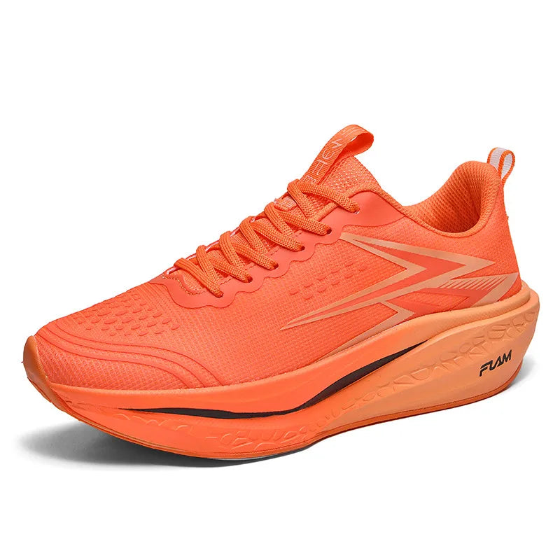 Scarpe Da Corsa Uomo E Donna Leggere Traspiranti Per Maratona Con Bordo In Carbonio Scarpe Sportive Di Tendenza