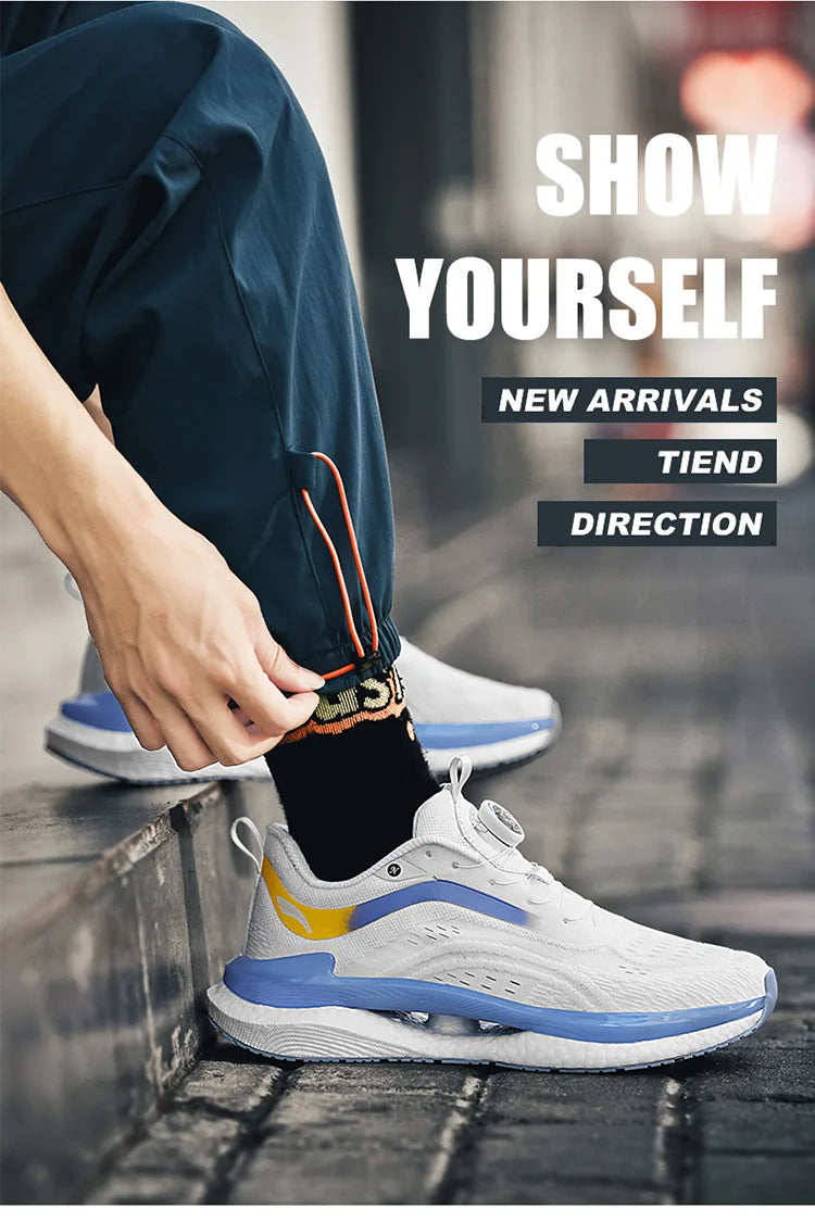 Scarpe Da Uomo Sneakers Casual Traspiranti Lusso Trainer Race Scarpe Da Corsa Per Uomo