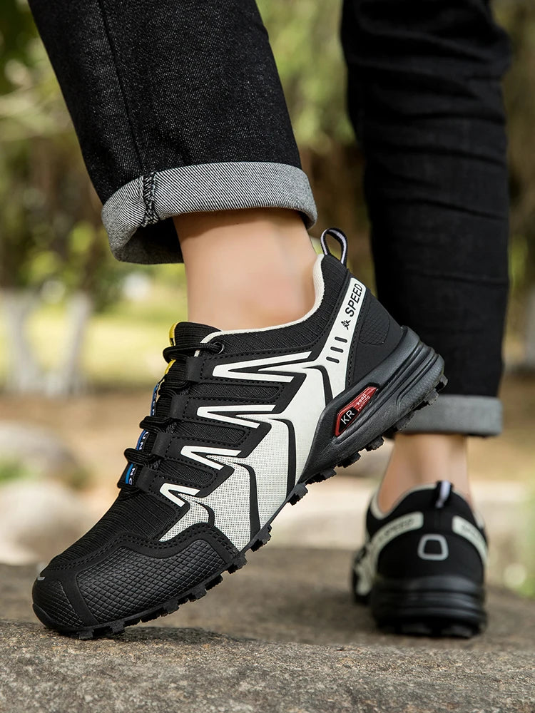 Scarpe Da Trekking Uomo Traspiranti In Rete Antiscivolo Per Terreni Misti All Aperto Resistente All Usura Esterni